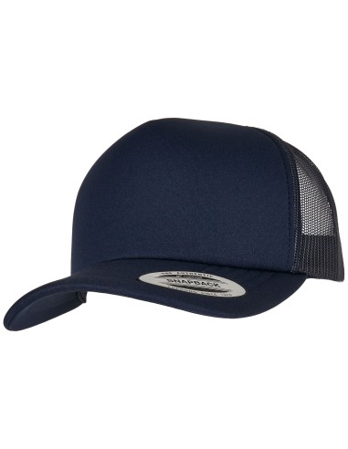 FLE-6320-YP Classics® Classic Curved Visor Foam Trucker Cap